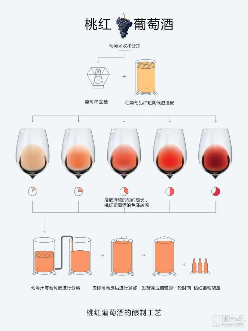 葡萄酒发酵工艺（红 / 白 / 桃红）